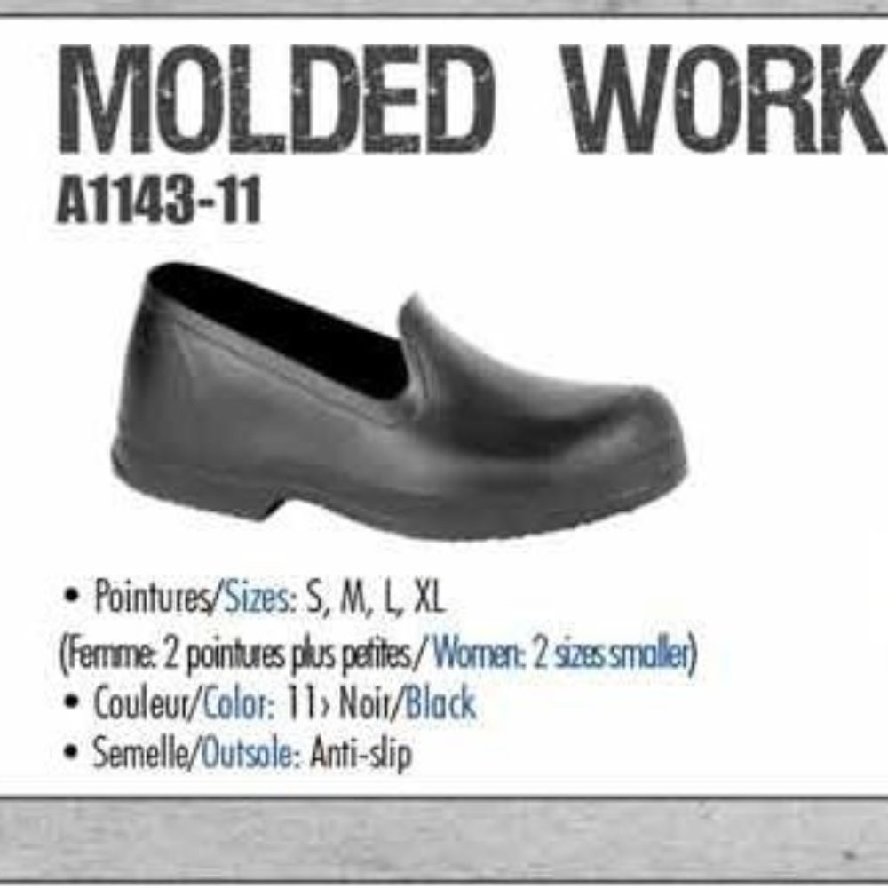 New Mens Acton Molded Work rubber overshoes